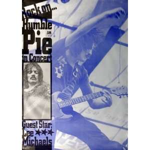  Humble Pie   Rock On 1971   CONCERT   POSTER from GERMANY 