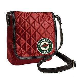  Little Earth Minnesota Wild Quilted Purse Sports 