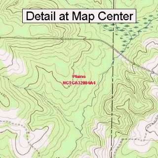   Map   Plains, Georgia (Folded/Waterproof)