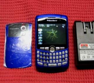 Blackberry Curve 8330 Smartphone Sprint Network Mint Blue w/defect 