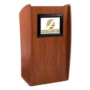  Oklahoma Sound Vision Lectern w/ 15 LCD Monitor Office 