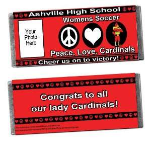  Peace, Love, Spirit Personalized Photo Candy Bar Wrappers 