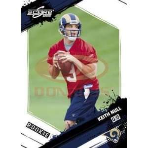  2009 Score Glossy #360 Keith Null   St. Louis Rams (RC 