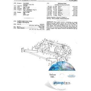 NEW Patent CD for PAPER GUIDE STRUCTURE 