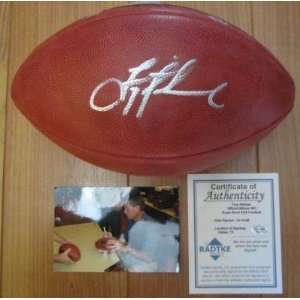   Super Bowl 30 RADTKE   Autographed Footballs