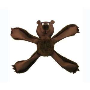   Ball Brown Bear Deluxe Large   Squeaking Dog Toy 