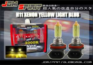 06 07 08 09 HONDA Pilot H11 Xenon Yellow Fog Light Bulb  