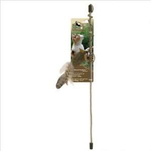  Our Pets CT 10514 Play N Squeak Teaser Wand Teathered and 
