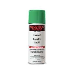  RUST OLEUM Spray Paint, Gloss, Safety Green, 12 Oz Case of 