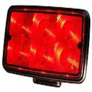   LIGHTING, RED, WORK LAMP, LED, SPOT PATTERN (63602) Automotive