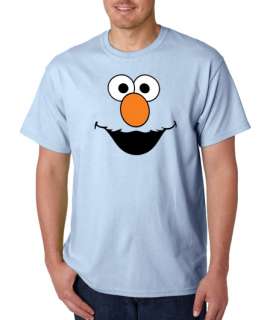 Elmo Face Sesame Street 100% Cotton Tee Shirt  
