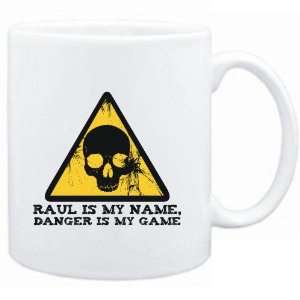  Mug White  Raul is my name, danger is my game  Male 