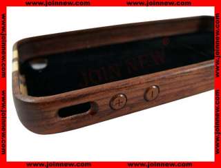 100% real wood case handmade for iphone 4 oringinal brazil rosewood 