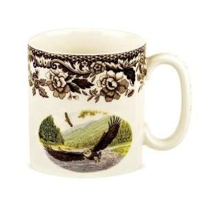 Spode Woodland Coffee Mugs(s) Bald Eagle