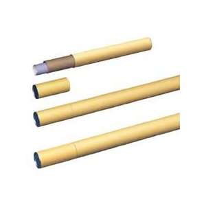  Tube, 2 1/2Dx25L, Brown   Sold as 1 EA   Strong fiberboard tube 