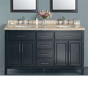  New Waves Malibu 60 Double Sink Vanity