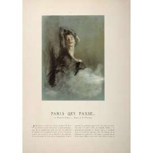  1933 Edgar Chahine Carco Paris Portraits Drawings SET 
