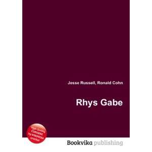  Rhys Gabe Ronald Cohn Jesse Russell Books