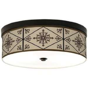  Chambly Giclee Energy Efficient Bronze Ceiling Light