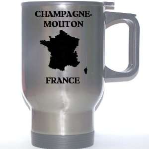  France   CHAMPAGNE MOUTON Stainless Steel Mug 