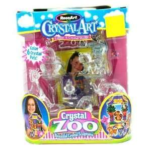  RoseArt Crystal Zoo   Create A Crystal World Toys & Games