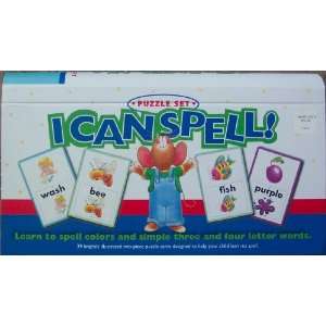  I Can Spell, Learn To Spell Colors and Simple Three and 