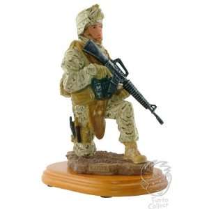  American Heroes Marine Posed For Combat