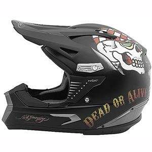  KBC Ed Hardy Speed Kills PRO X Helmet   X Large/Black 