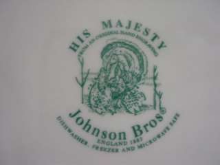 Johnson Bros HIS MAJESTY Soup Bowls, Box of 4   NEW  