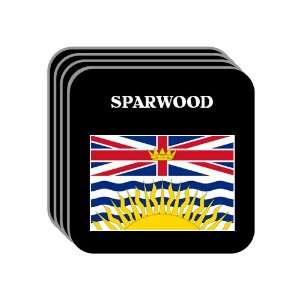  British Columbia   SPARWOOD Set of 4 Mini Mousepad 