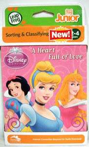 Sealed Leap Frog Tag Junior Sorting & Classifying Disney Princess Ages 