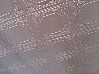 R46 STYROFOAM 20x20 TIN LOOK CEILING TILES DIFFERENT COLORS  
