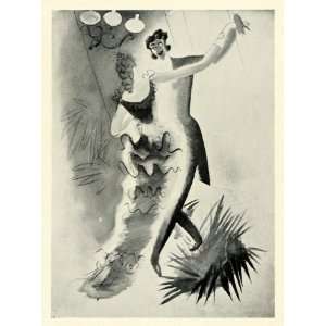  1936 Print Aristocratic La Chauve Souris Dancing Paul 