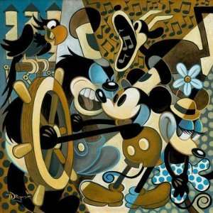   And Music   Disney Fine Art Giclee by Tim Rogerson