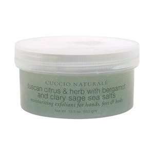  Cuccio Naturale Citrus & Herb Salt Scrub 19.5 oz. Beauty