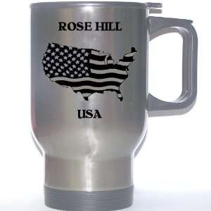  US Flag   Rose Hill, Virginia (VA) Stainless Steel Mug 