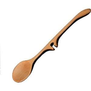  Wooden Lazy Spoon In Maple   Left Hand