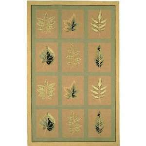 Forest Rug 4 Round Tan 