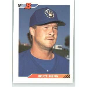  1992 Bowman #354 Bruce Ruffin   Philadelphia Phillies 