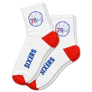  NBA Philadelphia 76ers Mens Socks, 2 Pack Sports 