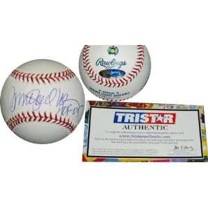 Ryne Sandberg Autographed Baseball  Details HOF 5 Inscription 