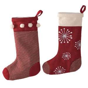  Gund Holiday Christmas Stockings Set of 2
