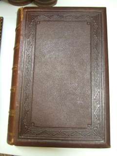 1886 George Eliots Works LEATHER Gilt Limited Edition De Luxe No 307 