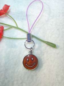 Amazing Mood Changing COLOR Smiley SMILE FACE Glitter Cell Phone 