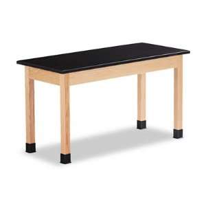  Diversified Woodcrafts   Science table with solid epoxy 