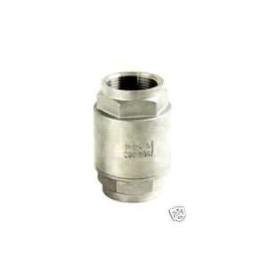  1/4 Stainless Steel In Line Spring Check Valves   ISO 