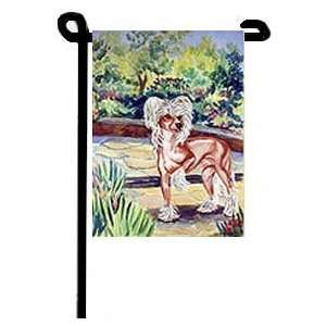  Chinese Crested Garden Flag 