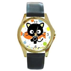  chococat black cat v6 Gold Metal Watch 