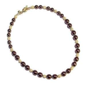  The Black Cat Jewellery Store Chocolate Brown Czech Pearl 
