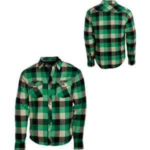  Fox Racing Skeptic L/S Flannel [Dark Green] 2X Dark Green 